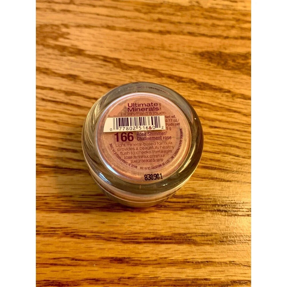 Wet n Wild Ultimate Minerals Loose Blush  #168 Rose Shimmer SEALED Blush Highlit